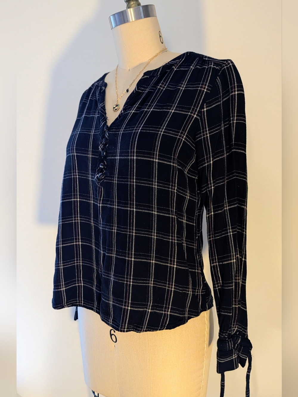 Sanctuary - Soft Flannel Dress Top - Size S